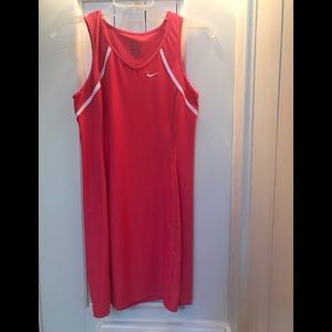 Pink and white tennis dress  🎾